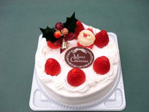 クリスマスケーキ５号の写真